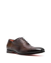 Santoni Calf Leather Oxford Shoes