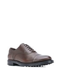 Tod's Embossed Logo Lace Up Derby Shoes
