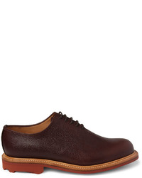 Mark McNairy Full Grain One Piece Leather Oxford Shoes