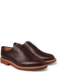 Mark McNairy Full Grain One Piece Leather Oxford Shoes