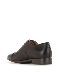 Salvatore Ferragamo Gancini Block Heel Oxford Shoes