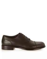 Ermenegildo Zegna Grained Leather Oxford Shoes