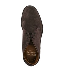 Doucal's High Top Velvet Oxford Shoes