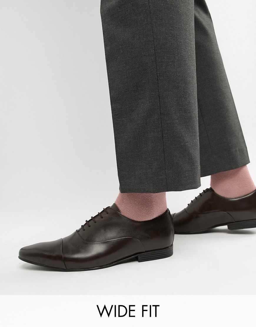wide fit oxford shoes