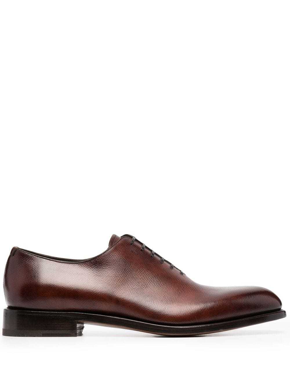 Salvatore Ferragamo Lace Up Oxford Shoes, $716 | farfetch.com | Lookastic