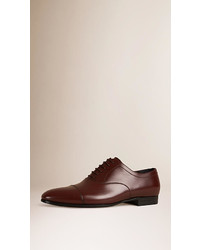 Burberry Leather Oxford Shoes