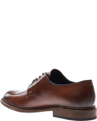 Wolverine Luke Leather Lace Up Oxford Brown