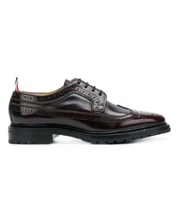 Thom Browne Shiny Leather Longwing Brogue