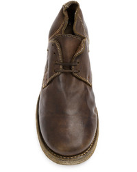 Guidi Stitched Oxford Shoes