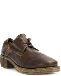 Guidi Stitched Oxford Shoes