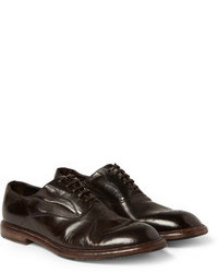 Dolce & Gabbana Washed Leather Oxford Brogues