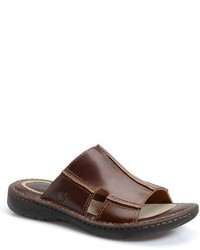 Brn Jared Slide Sandal