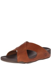 FitFlop Xosa In Leather Slide Sandal