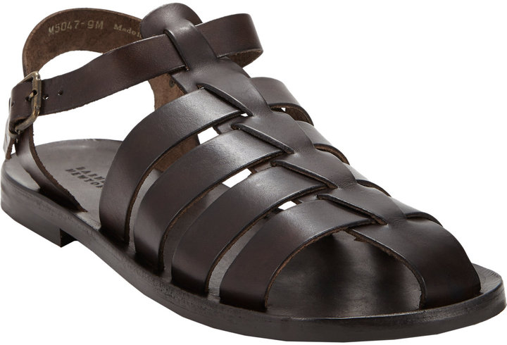 leather fisherman sandals