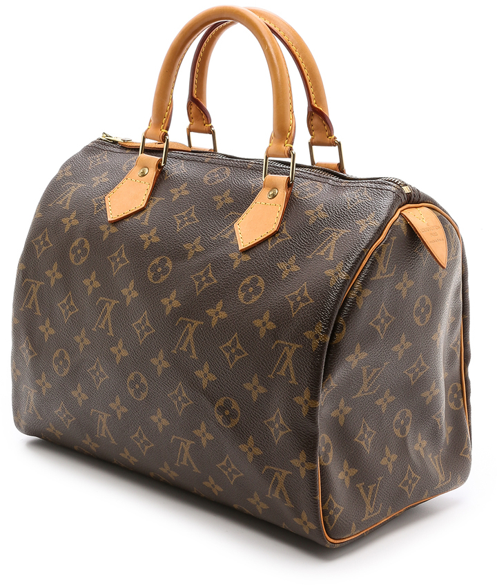 Louis Vuitton What Goes Around Comes Around Monogram Speedy 30 Bag, $1,050, shopbop.com