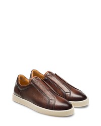 Magnanni Costa Low Top Sneaker In Brown At Nordstrom