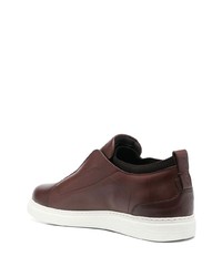 Canali Low Top Leather Sneakers