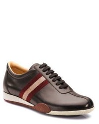 Bally Calf Low Lace Up Sneaker