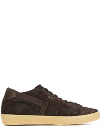 Leather Crown Extended Sole Sneakers