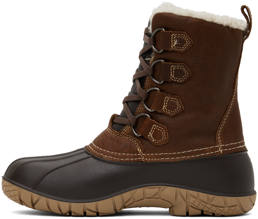 Baffin Brown Yellowknife Boots, $150 | SSENSE | Lookastic