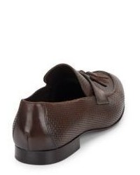 Bruno Magli Bemar Embossed Leather Loafers