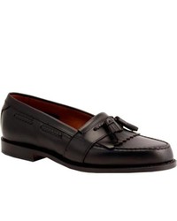 Cornelius Black Custom Calf Tassel Loafers