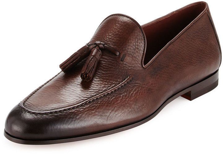 magnanni loafers brown