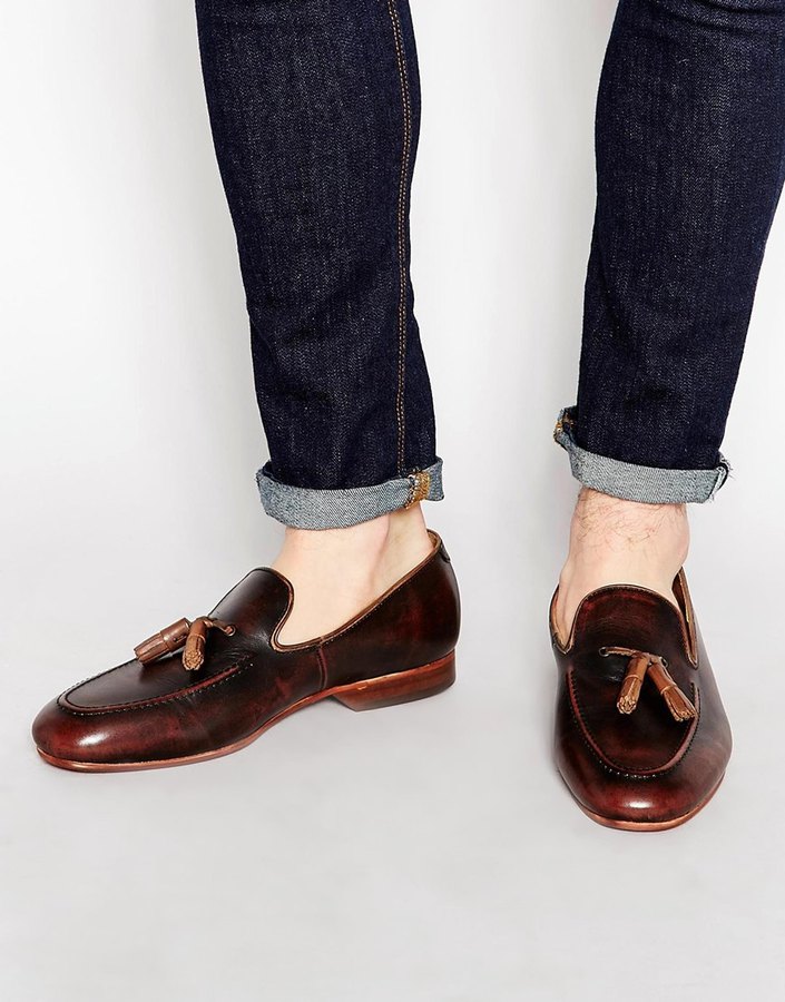 House Of Hounds Leather Tassel Loafer 
