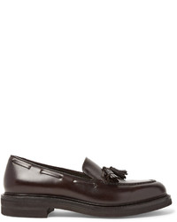 Brunello Cucinelli Leather Tasselled Loafers