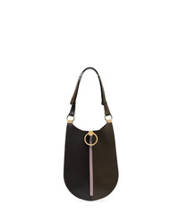 Marni Black Brown And Lilac Earring Leather Bag