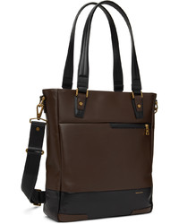 Master-piece Co Brown Gloss 2way Tote