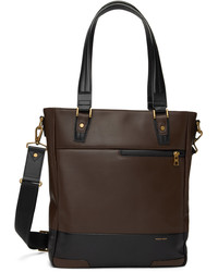 Master-piece Co Brown Gloss 2way Tote