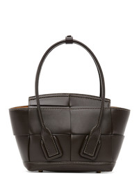 Bottega Veneta Brown Intrecciato Mini Arco Tote