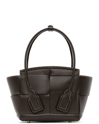 Bottega Veneta Brown Intrecciato Mini Arco Tote