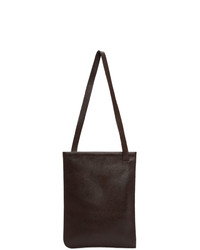 Lemaire Brown Leather Tote