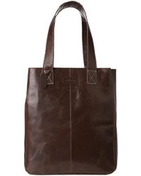 Leatherbay Shopping Leather Tote