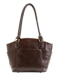 Tignanello Handbag Vintage Classics Leather Dome Shopper