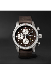 Bremont Boeing 100 Automatic Chronometer 43mm Titanium And Leather Watch