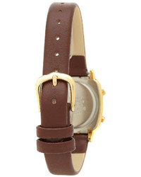 Casio Solid Dark Brown Leather Limited Edition Wristwatch