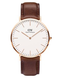 Daniel Wellington Classic Bristol Leather Watch