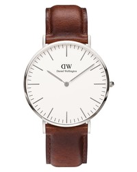 Daniel Wellington Classic St Mawes Leather Watch