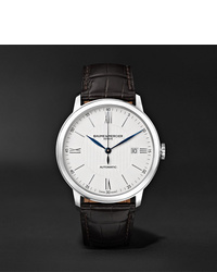 Baume & Mercier Classima Automatic 40mm Stainless Steel And Alligator Watch Ref No M0a10214