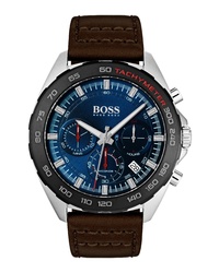 BOSS Intensity Chronograph Leather Watch