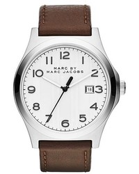 Marc by Marc Jacobs Jimmy Leather Strap Watch 43mm
