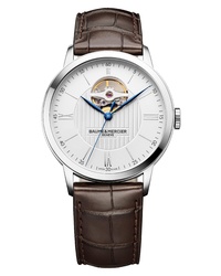 Baume & Mercier Mechanical Leather Watch