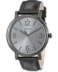Timex Originals Classic Round Leather Strap Watch