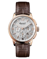 Ingersoll Regent Chronograph Leather Watch