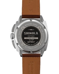 Shinola The Brakeman Chronograph Watch 46mm