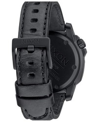 Nixon The Ranger Leather Strap Watch 44mm