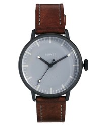 Tsovet Watch With Brown Leather Strap Sc331712